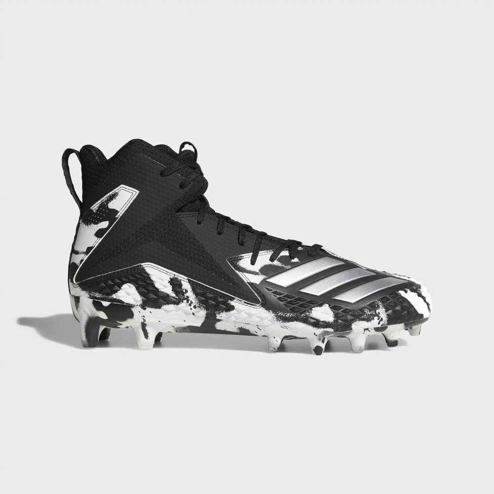 Adidas Freak X Carbon Mid Camo Tacos de Futbol Negros Para Hombre (MX-19152)